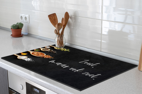 Inductiebeschermer - Spreuken - Koken - Zout, maar ook zoet - Quotes - Specerijen-3