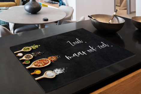 Inductiebeschermer - Spreuken - Koken - Zout, maar ook zoet - Quotes - Specerijen-2