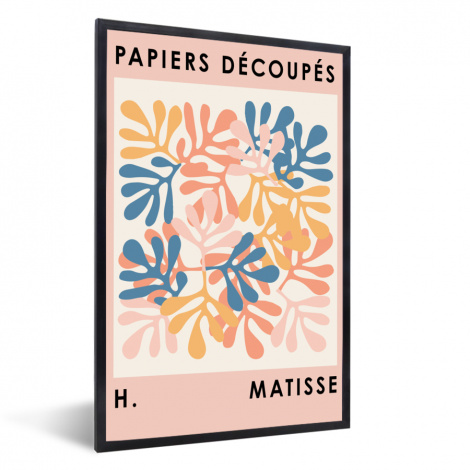 Poster mit Rahmen - Matisse - Planten - Pastel - Natuur - Vertikal-thumbnail-1