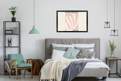 Poster mit Rahmen - Matisse - Roze - Pastel - Abstract - Horizontal-thumbnail-4