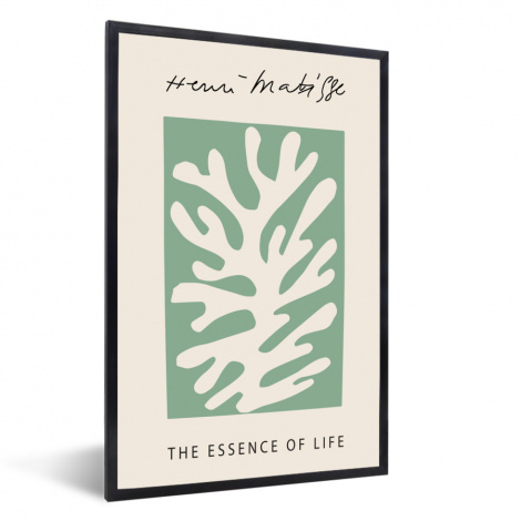 Poster mit Rahmen - Kunst - Natuur - Vormen - Abstract - Henri Matisse - Vertikal-1