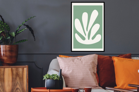 Poster mit Rahmen - Matisse - Groen - Oude meesters - Vertikal-2