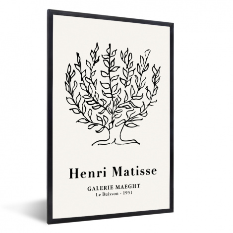 Poster met lijst - Matisse - Boom - Natuur - Oude meesters - Staand