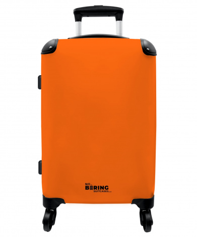 Koffer - Oranje - Effen