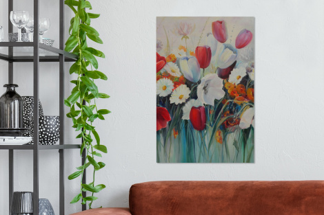 Leinwand - Malerei - Ölgemälde - Blumen-2