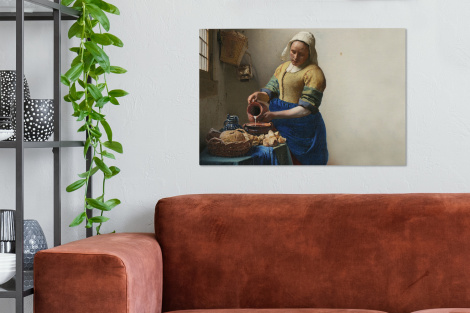 Canvas - Het melkmeisje - Kunst - Oude meesters - Vermeer-thumbnail-2