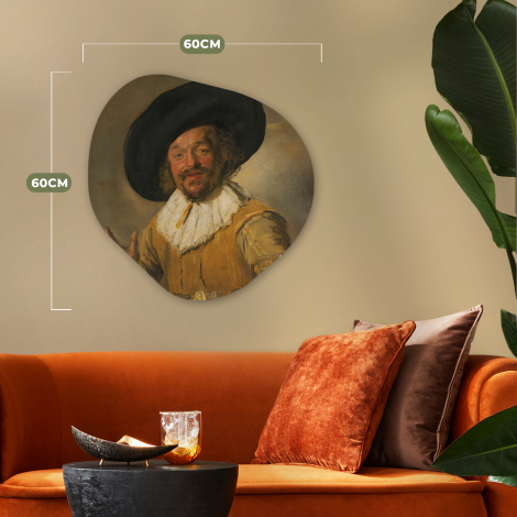 Organisches wandbild - Der fröhliche Trinker - Gemälde von Frans Hals-5