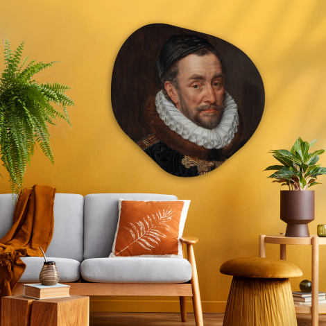 Organisch schilderij - Willem van Oranje - Schilderij van Adriaen Thomasz.-thumbnail-2