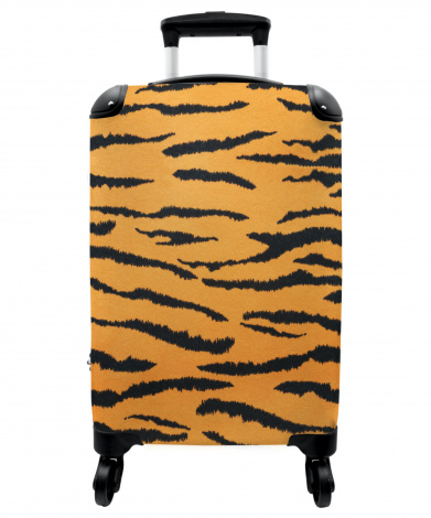 Koffer - Tijgerprint - Dieren - Oranje - Zwart - Tijger
