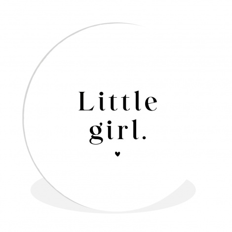 Muurcirkel - Spreuken - Little girl - Meisje - Kinderen - Quotes-thumbnail-1