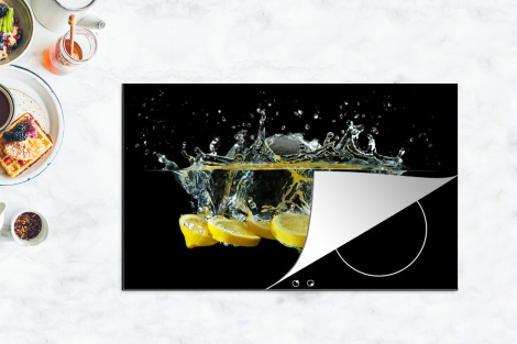 Inductiebeschermer - Citroen - Fruit - Geel - Stilleven - Water-4
