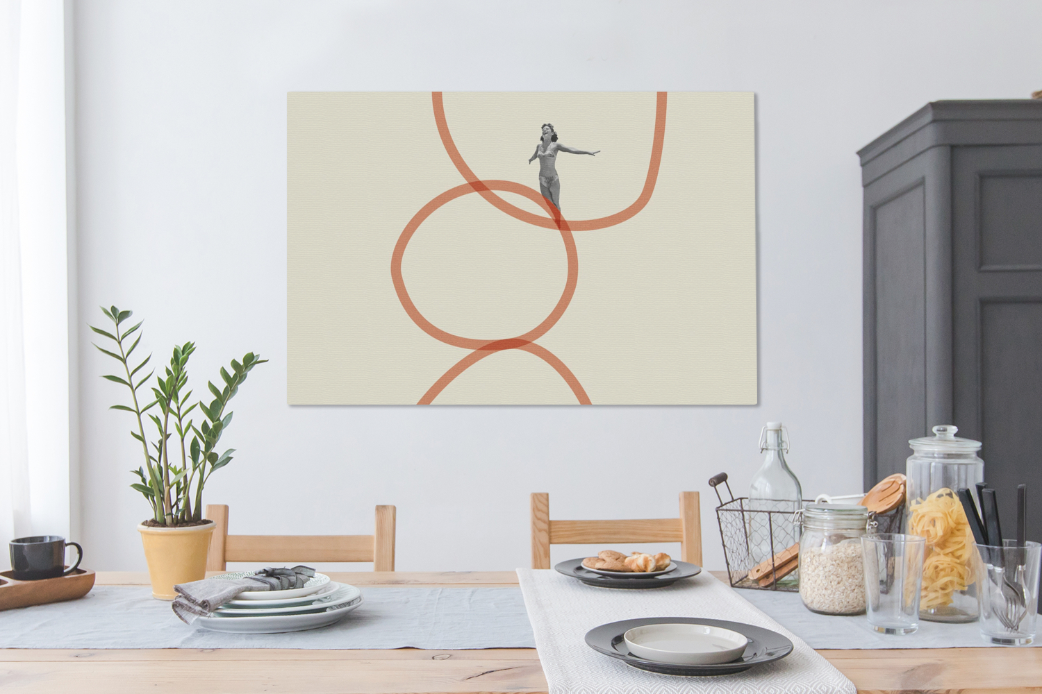 Canvas schilderij - Liefde - Vintage - Koppel - Design-4