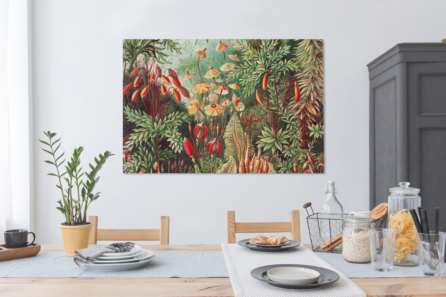 Canvas schilderij - Bloemen - Kunst - Vintage - Muscinae-4