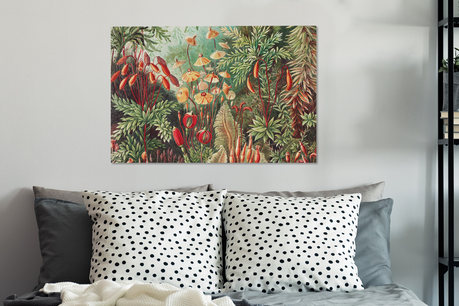 Canvas schilderij - Bloemen - Kunst - Vintage - Muscinae-3