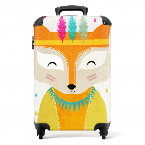 Koffer - Dieren - Kleuren - Vos - Portret