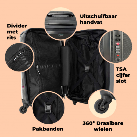 Koffer - Dieren - Kleuren - Vos - Portret-4