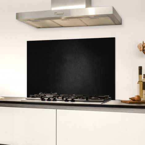 Spatscherm keuken - Beton - Zwart - Grijs - Structuur - Industrieel-3