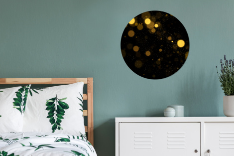 Muurcirkel - Goud - Abstract - Luxe - Zwart-4