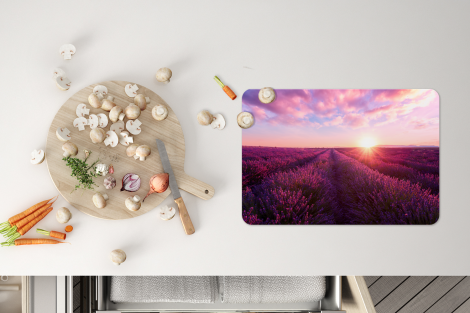Premium placemats (6 stuks) - Lavendel - Bloemen - Frankrijk - 45x30 cm-4