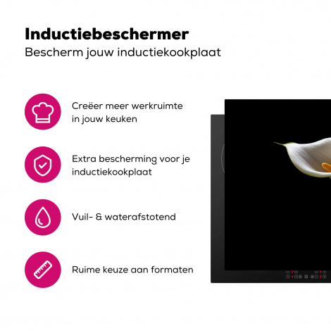 Inductiebeschermer - Planten - Bloemen - Wit - Natuur - Botanisch-3