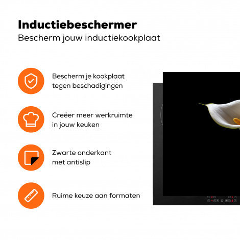 Inductiebeschermer - Planten - Bloemen - Wit - Natuur - Botanisch-3