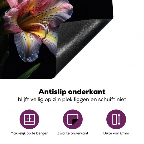 Inductiebeschermer - Tijgerlelie - Bloemen - Roze - Natuur - Portret-4