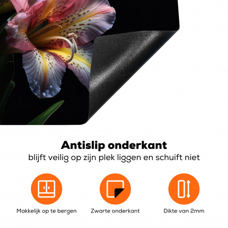 Inductiebeschermer - Tijgerlelie - Bloemen - Roze - Natuur - Portret-4