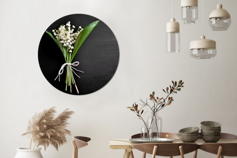 Runde Bilder - Maiglöckchen - Blumen - Stilleben - Flora-3