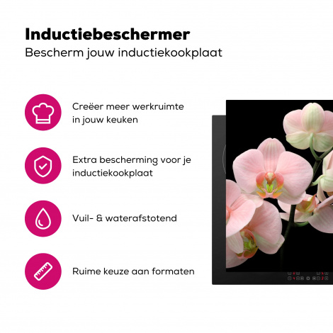 Inductiebeschermer - Flora - Orchidee - Bloemen-3