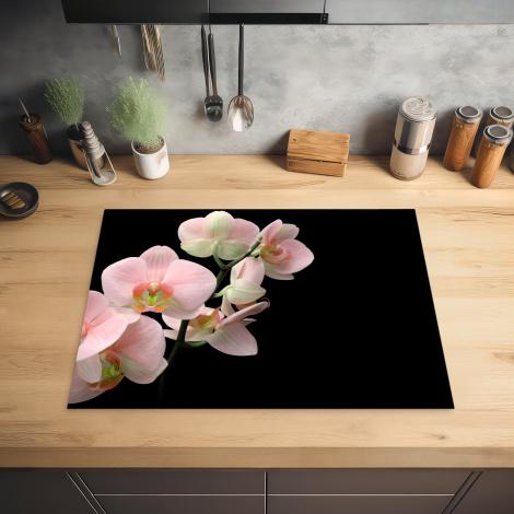 Herdabdeckplatte - Flora - Orchidee - Blumen-2