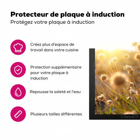 Protège-plaque à induction - Plantes - Nature - Fleurs - Soleil - Horizon-3