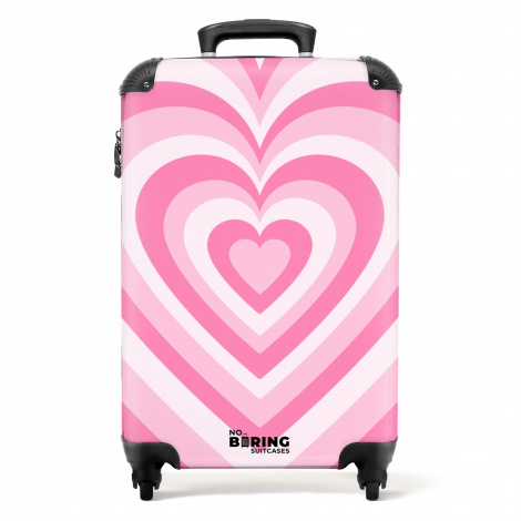 Koffer - Roze - Hart