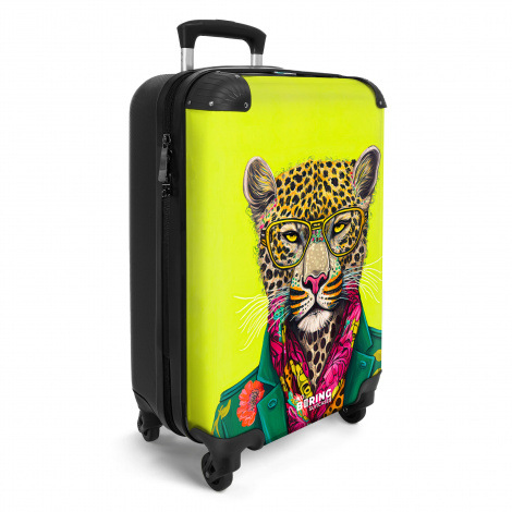 Koffer - Panter met bril-2