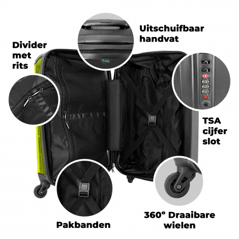 Koffer - Panter met bril-4