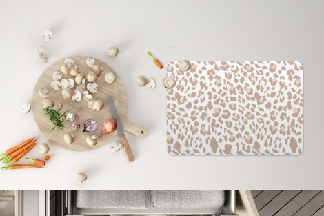 Tischset (6er Set) - Panther Druck - Pastell - Flecken - 45x30 cm-4