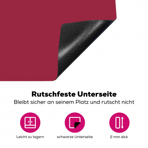 Herdabdeckplatte - Braun - Rot - Gemustert-4