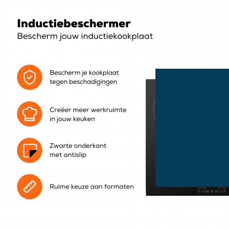 Inductiebeschermer - Indigo - Palet - Design-3