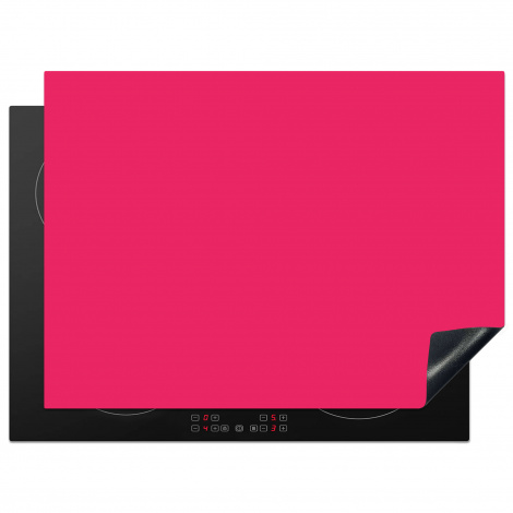Herdabdeckplatte - Karminrot - Farben - Palette - Rosa - Einfarbig