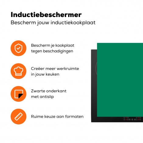 Inductiebeschermer - Groen -Bos - Interieur-3