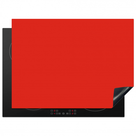 Protège-plaque à induction - Rouge - Motif - Design