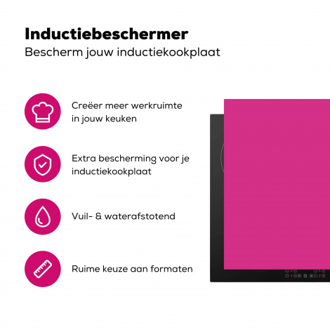 Inductiebeschermer - Fuchsia - Neon - Kleuren-3