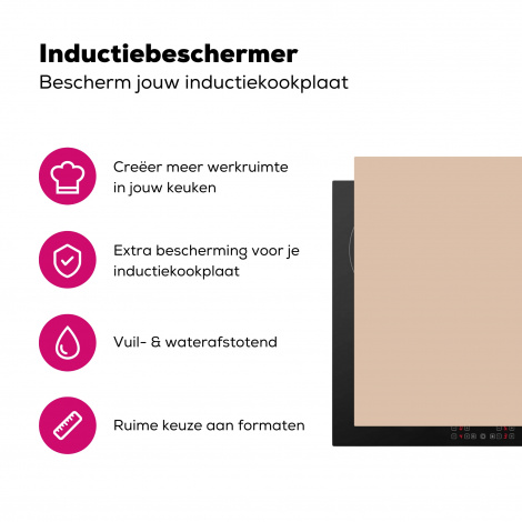 Inductiebeschermer - Beige - Interieur - Kleuren-3