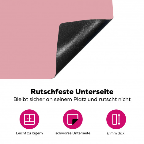 Herdabdeckplatte - Rosa - Farben - Innenraum - Einfarbig - Farbe-4