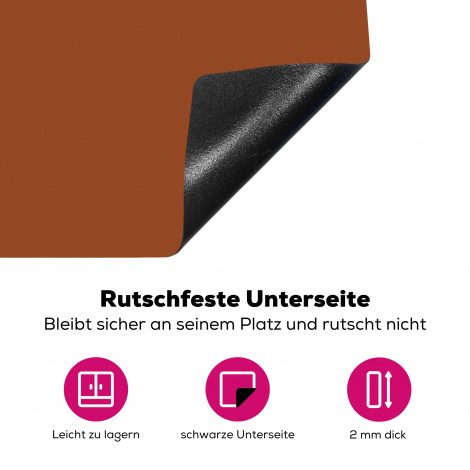Herdabdeckplatte - Terrakotta - Braun - Palette - Unifarben - Farben - Farbe-4