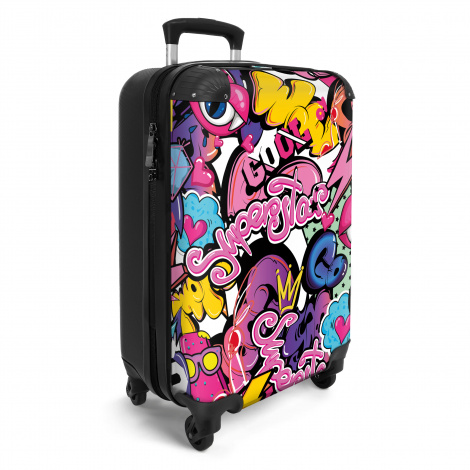 Koffer - Girly graffiti-2