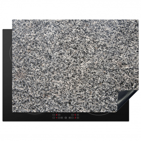 Protège-plaque à induction - Granit - Design industriel - Gris
