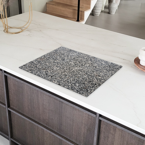 Herdabdeckplatte - Granit - Industriell - Design - Grau-6