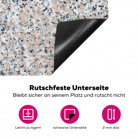 Herdabdeckplatte - Granit - Strukturen - Design - Stein-4