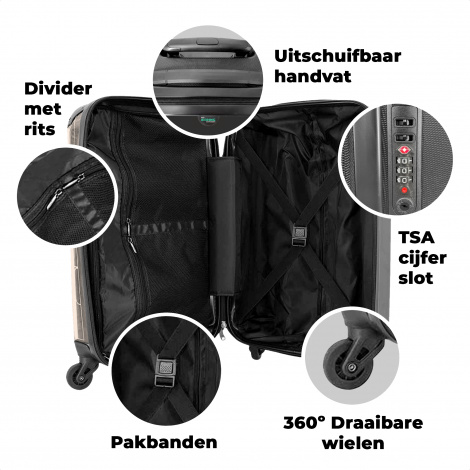 Koffer - Uil als indiaan-4