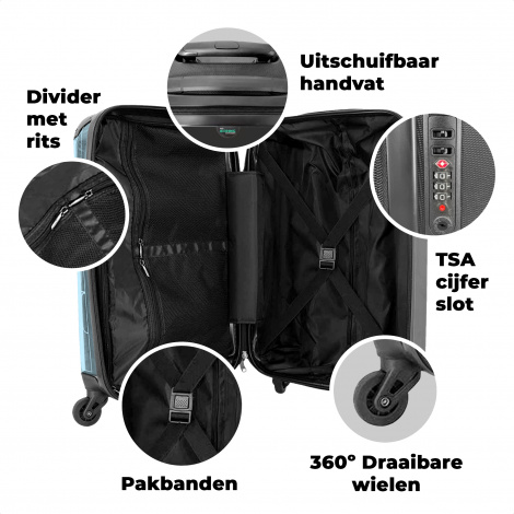 Koffer - Passerende pauw-4